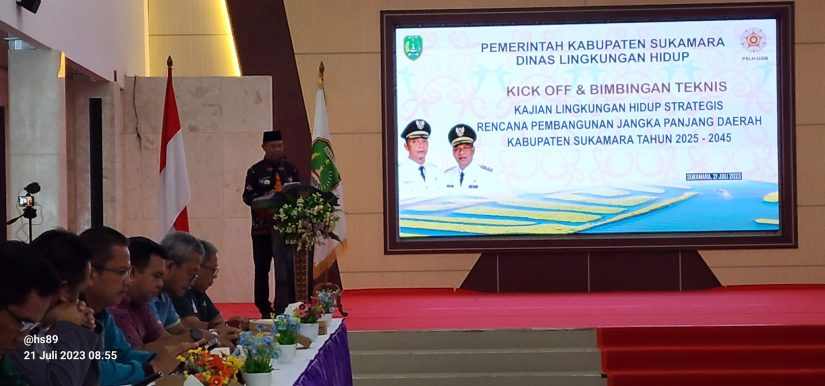 Bimbingan Teknis dan Kick-Off Meeting Penyusunan KLHS RPJPD Kabupaten Sukamara 1