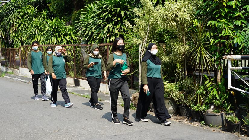 Pembagian Masker 2 - Hari Lingkungan Dunia