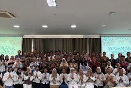 Harmoni Dies Natalis dan Syawalan Momen Penuh Kehangatan dan Kebersamaan di Pusat Studi Lingkungan Hidup