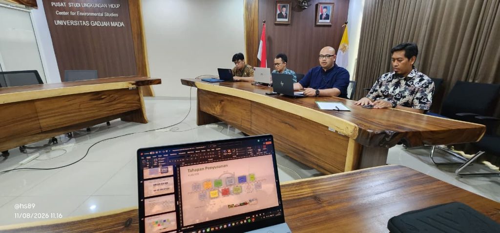 Kementrian Energi dan Sumber Daya Mineral (ESDM) RI melakukan Kerjasama dengan Pusat Studi Lingkungan Hidup UGM terkait Penyusunan KLHS Energi Baru 2