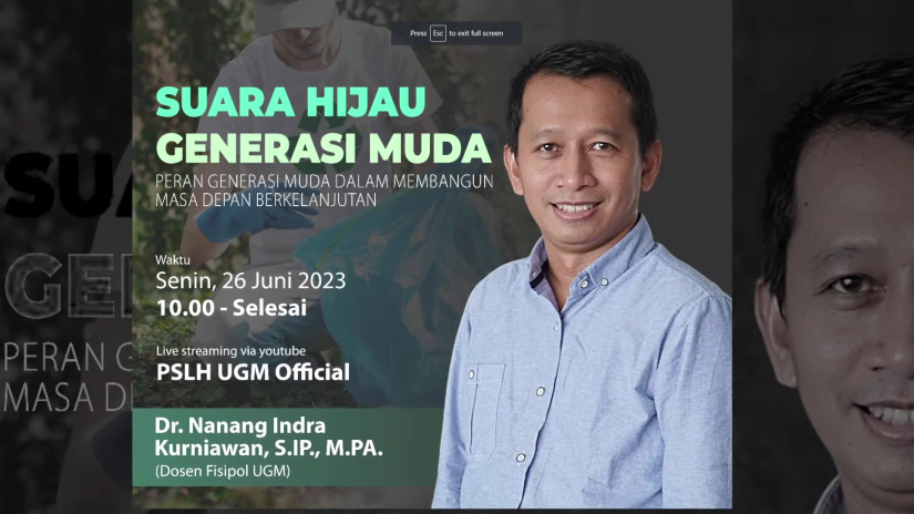 Suara Hijau Generasi Muda - Peran Generasi Muda Dalam Membangun Masa Depan Berkelanjutan